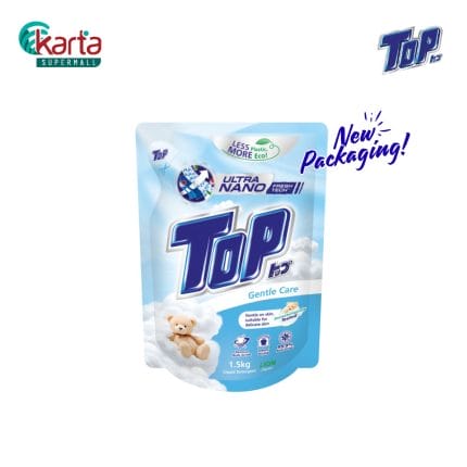 TOP Liquid Detergent Gentle Care Refill Pack (1.5kg)