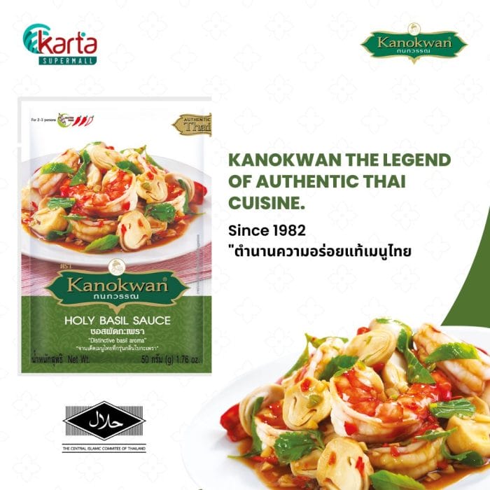 Kanokwan Holy Basil Sauce 50g
