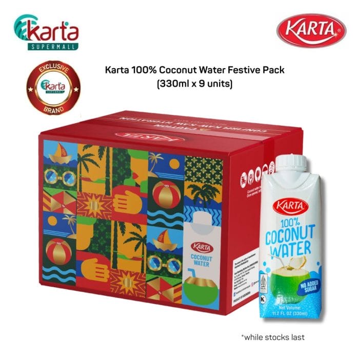 Karta 100% Coconut Water Festive Pack (9s x 330ml)