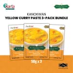 Kanokwan Yellow Curry Paste 3-Pack Bundle (50g x 3)