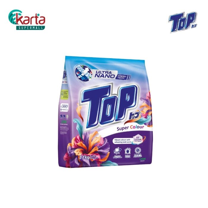 Top Powder Laundry Detergent Super Colour 2.1kg