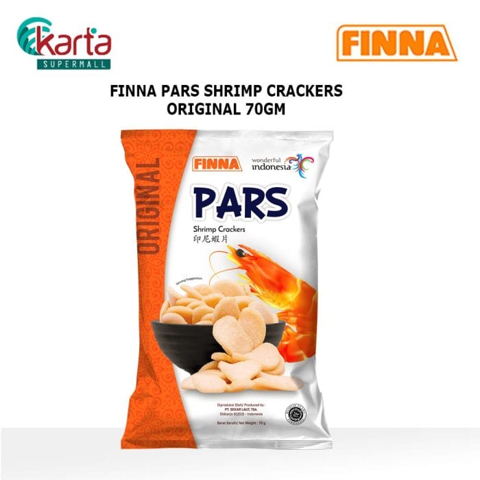Finna Pars Shrimp Crackers Original Flavour 70g