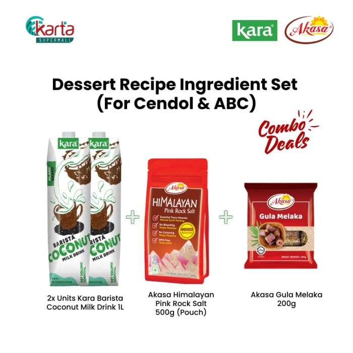Dessert Recipe Ingredients Set (For Cendol & ABC)