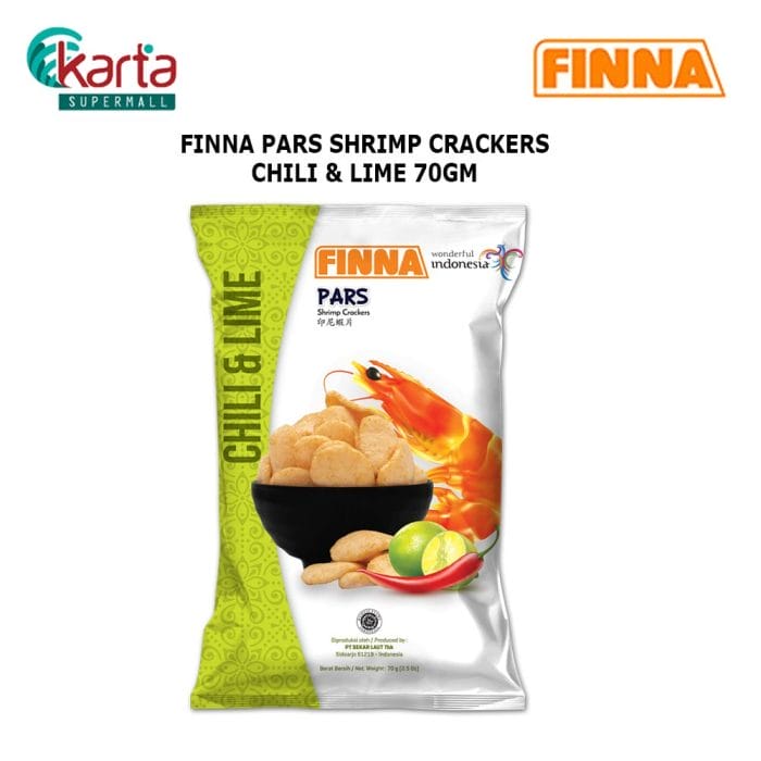 Finna Pars Shrimp Crackers Complete Flavours (5-Pack) Bundle