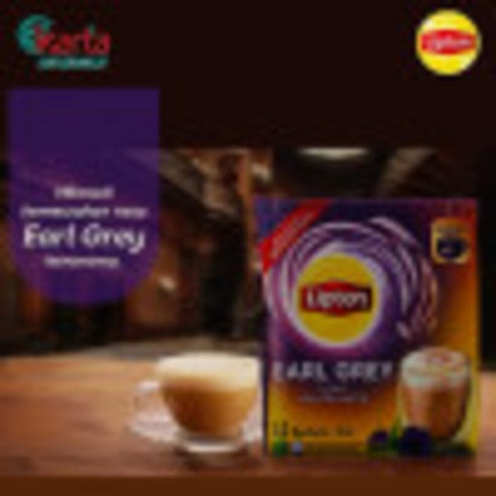Lipton Earl Grey Milk Tea 12s x 20g (Bundle of 2 Packs) (Clearance Sale : EXP MAY 2026)