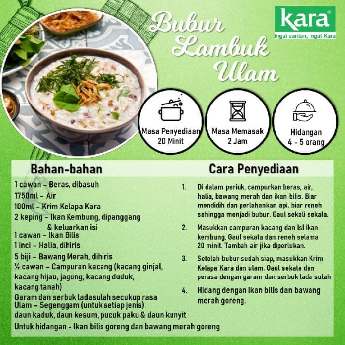 KARA Coconut Cream Santan 500ml (12-Unit Bundle)