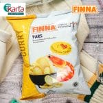 Finna Pars Shrimp Crackers Curry Flavour 40g