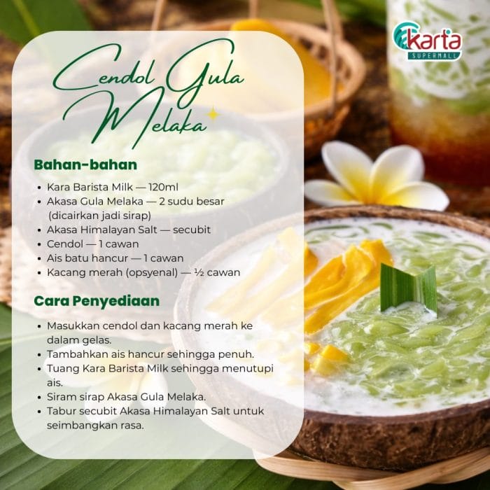 Dessert Recipe Ingredients Set (For Cendol & ABC)