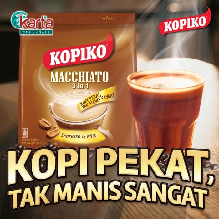 KOPIKO MACCHIATO 3-in-1 Coffee (20 X 24g)