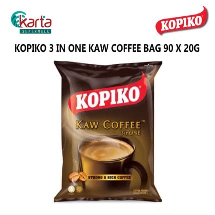 Kopiko 3-In-One Kaw Coffee Bag (90 x 20g)