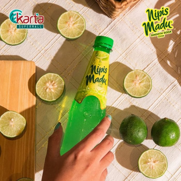 NIPIS MADU Lime Soda 330ml 4-Bottles Bundle