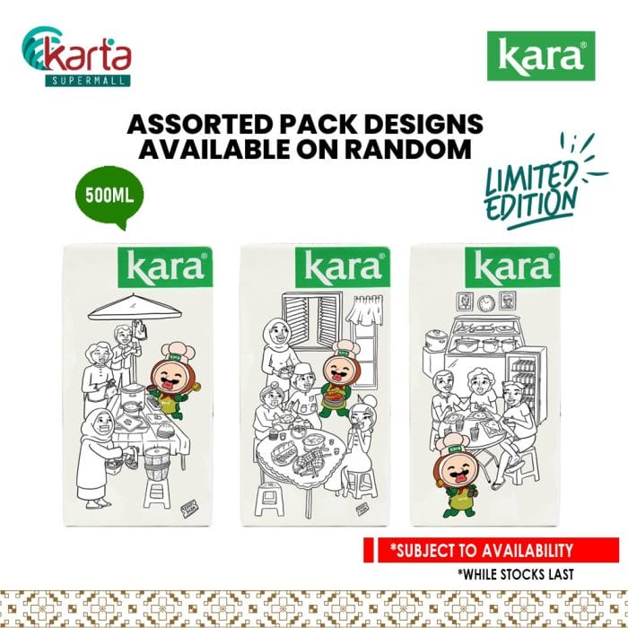 KARA Coconut Cream Santan 500ml x 18-Unit Bundle (Full Carton)