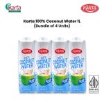 Karta 100% Coconut Water 1L x 4 Units