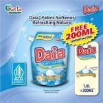 Daia Fabric Softener Refreshing Nature 1.6L + FREE 200ml Pouch