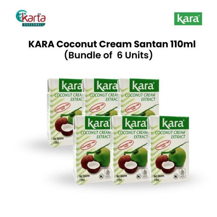 Kara Coconut Cream (Extract) 110ml x 6 units