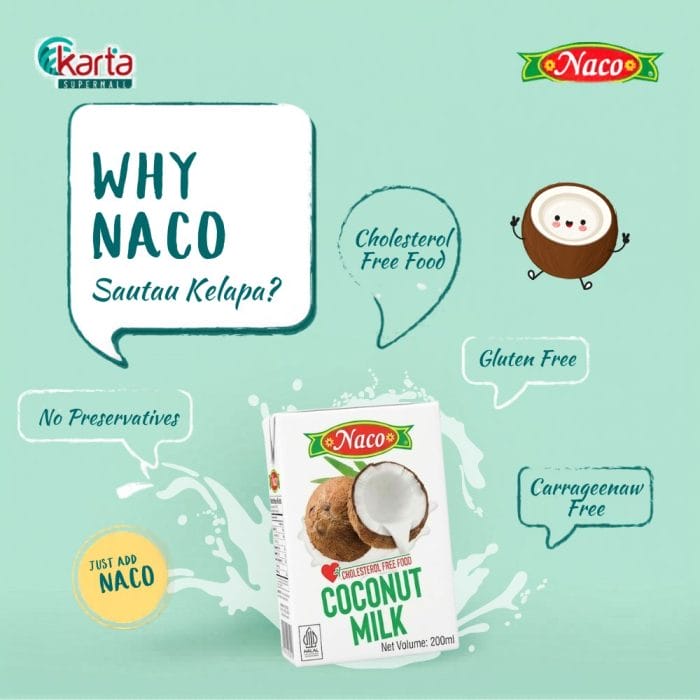 Naco Coconut Milk 200ml