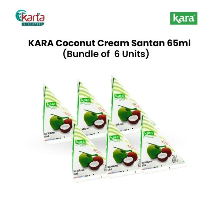 Kara Coconut Cream (Extract) 65ml x 6 units