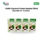 Kara Coconut Cream (Extract) 110ml x 4 units