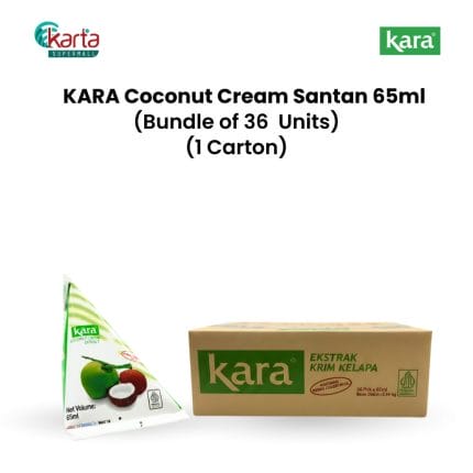 Kara Coconut Cream (Extract) 36 x 65ML (1X CARTON)