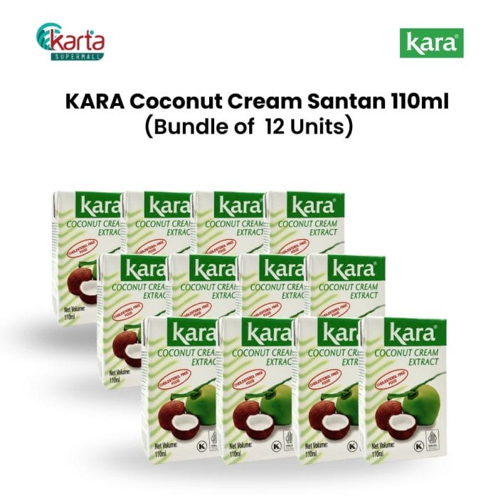 Kara Coconut Cream (Extract) 110ml x 12 units