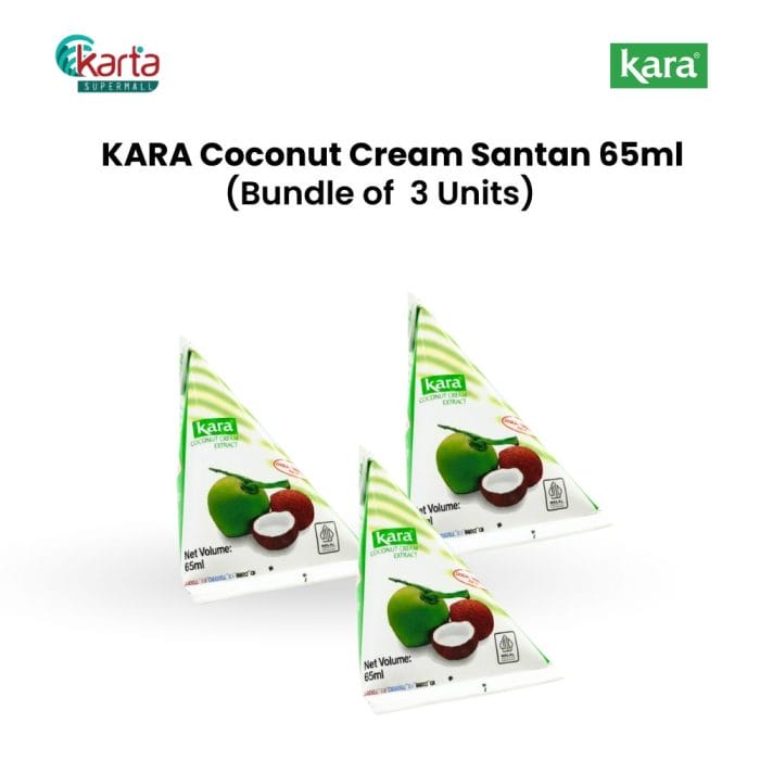 Kara Coconut Cream (Extract) 65ml x 3 units
