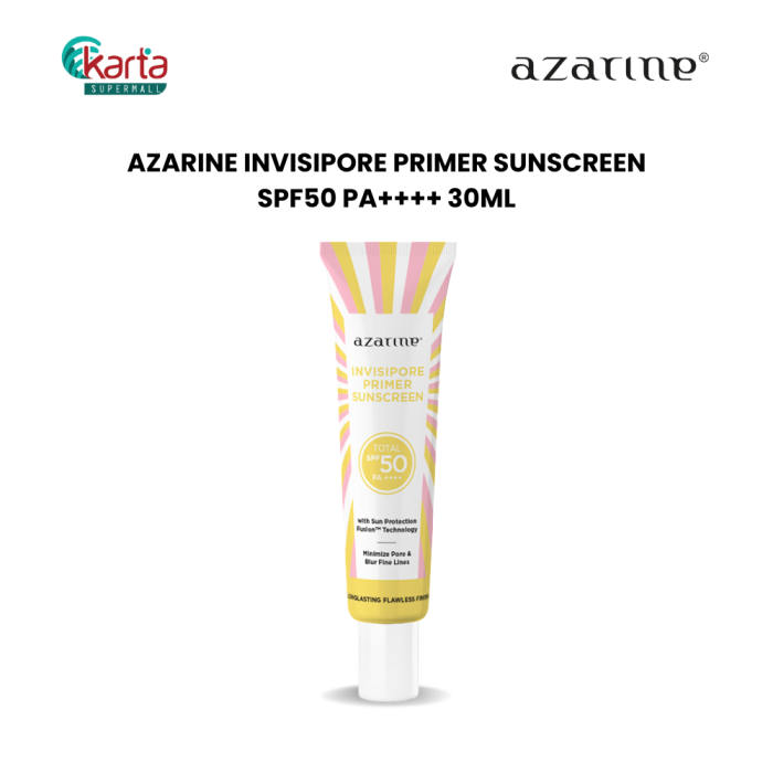 Azarine Invisipore Primer Sunscreen SPF 50 PA++++ (30ml)