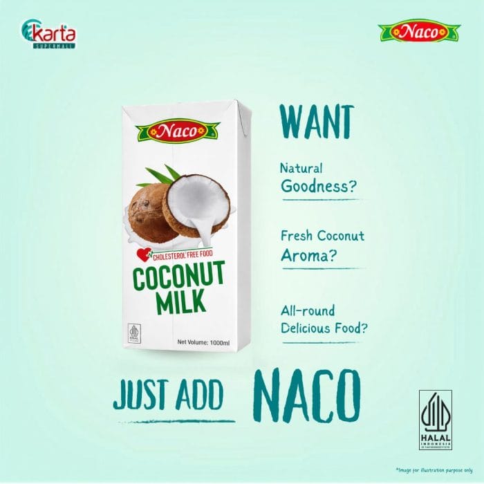 Naco Coconut Milk 3's x 200ml
