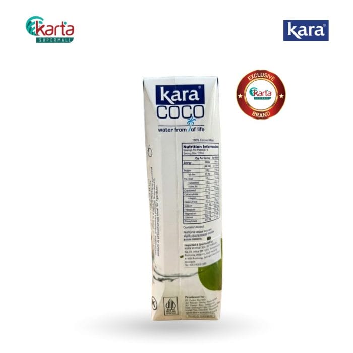 KARA Coco Coconut Water 1L x 12 Packs (1 Carton)