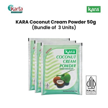 KARA Coconut Cream Powder 50g x 3 packs
