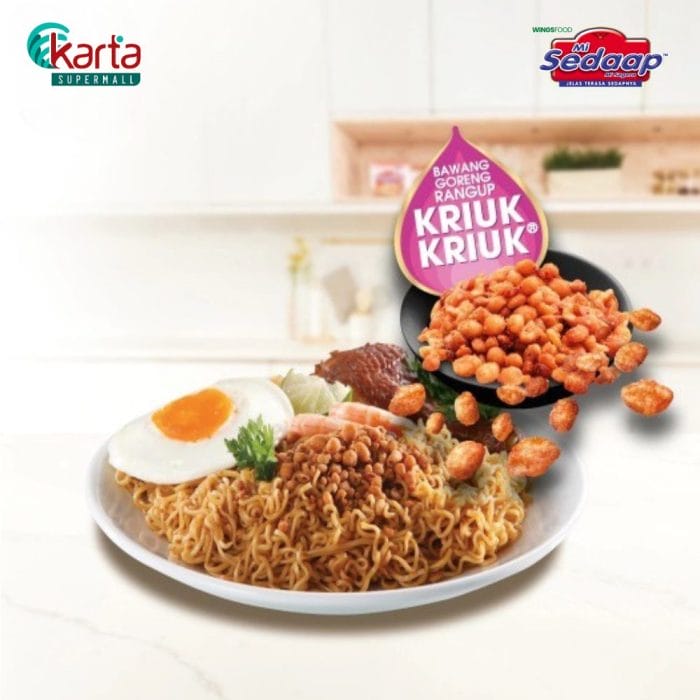 Mi Sedaap Goreng Asli 5s + FREE 1s Mi Sup Soto (On-Pack)