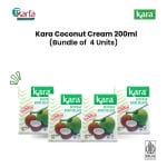 Kara Santan Coconut Cream 200ml (4-unit Bundle)