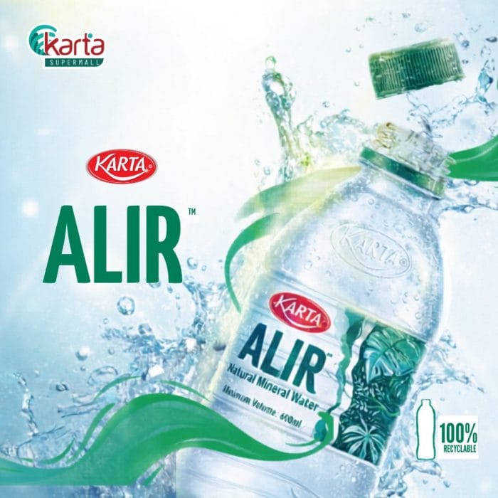 Karta ALIR Natural Mineral Water 600ml