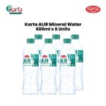 Karta Alir Natural Mineral Water 600ml x 6 Units (Bundle)