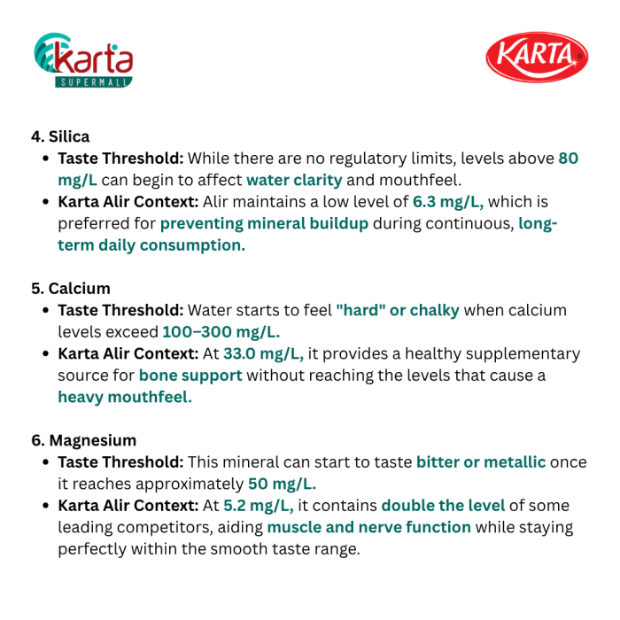 Karta ALIR Natural Mineral Water 600ml
