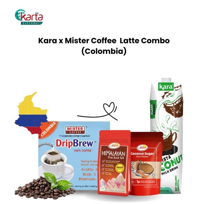 Kara x Mister Coffee Latte Combo (Colombia)