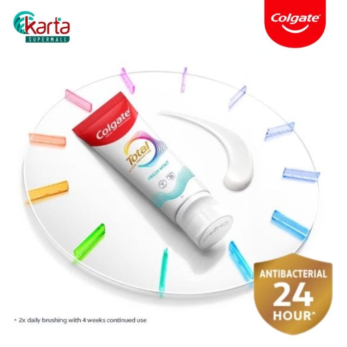 Colgate Total Fresh Mint Toothpaste 150g Twin Pack