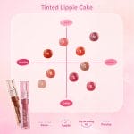 Azarine Tinted Lippie Cake 2.9ml  - Bundle of 2 Units (08 Peach Macaroon) (Clearance Sale : EXP Sept 2026)