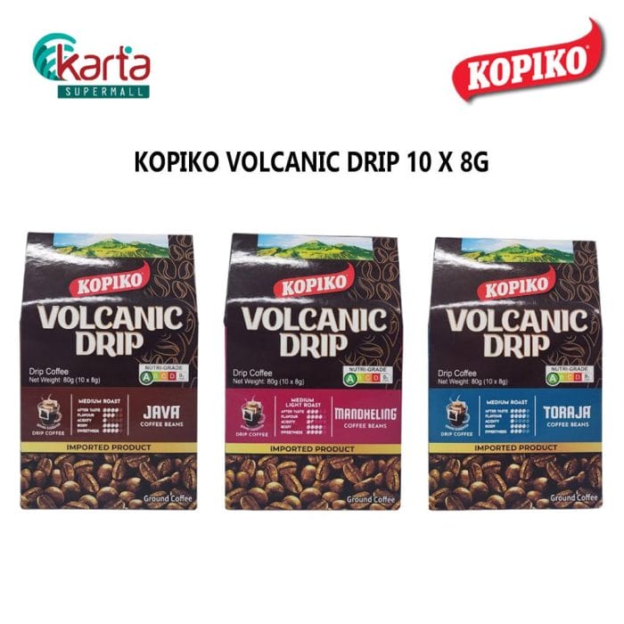 Akasa x Kopiko Americano Combo (Volcanic Drip Coffee-Java)