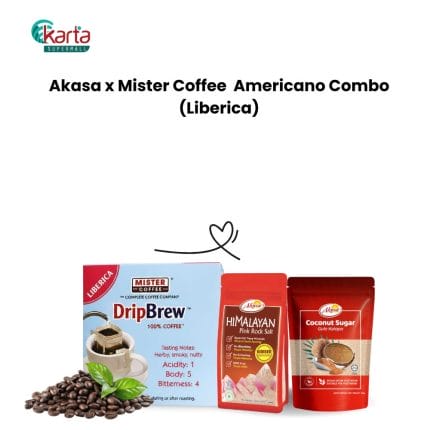 Akasa x Mister Coffee  Americano Combo (Liberica)