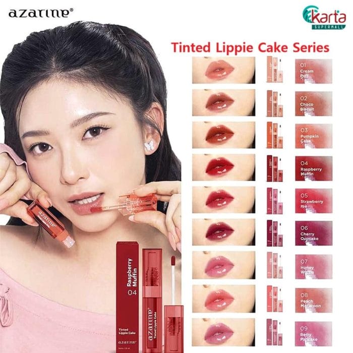 AZARINE Tinted Lippie Cake (03 Pumpkin Cake) 2.9ml (Bundle of 2 Units)