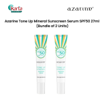 Azarine Tone Up Mineral Sunscreen Serum SPF50 27ml (Bundle of 2 Units)
