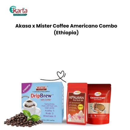 Akasa x Mister Coffee Americano Combo (Ethiopia)