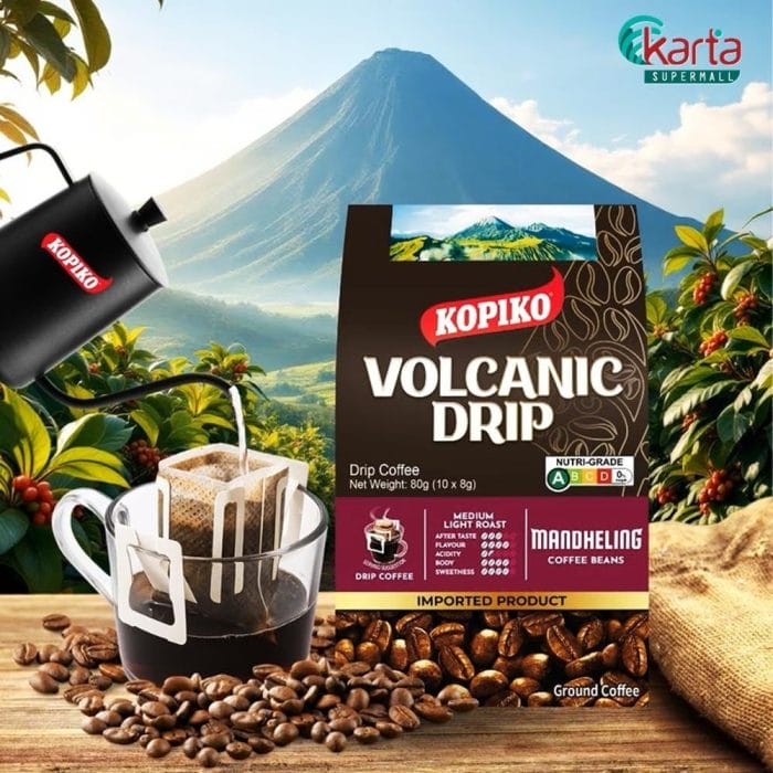 Akasa x Kopiko Americano Combo (Volcanic Drip Coffee-Mandheling)