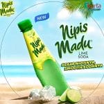NIPIS MADU Lime Soda 330ml 4-Bottles Bundle