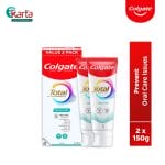 Colgate Total Fresh Mint Toothpaste 150g Twin Pack