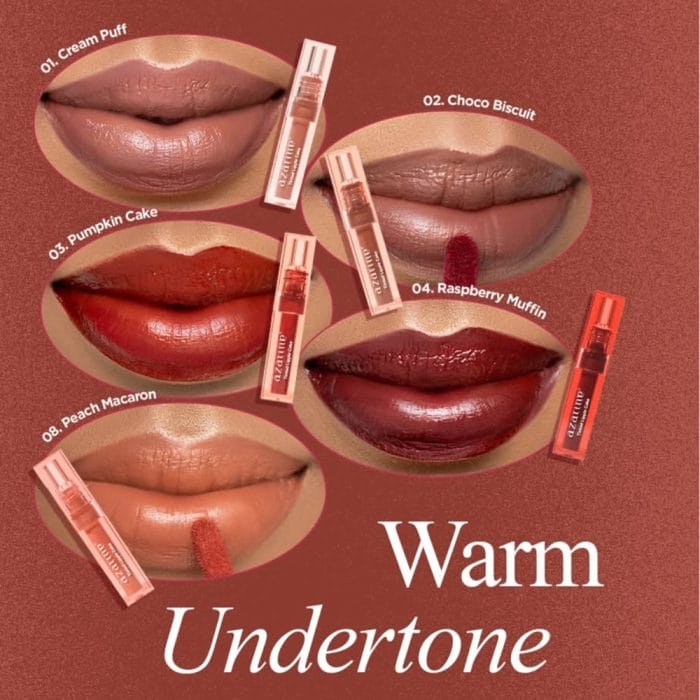 AZARINE Tinted Lippie Cake 2.9ml - Bundle of 2 Units (02 Choco Biscuit) (Clearance Sale : EXP Sept 2026)