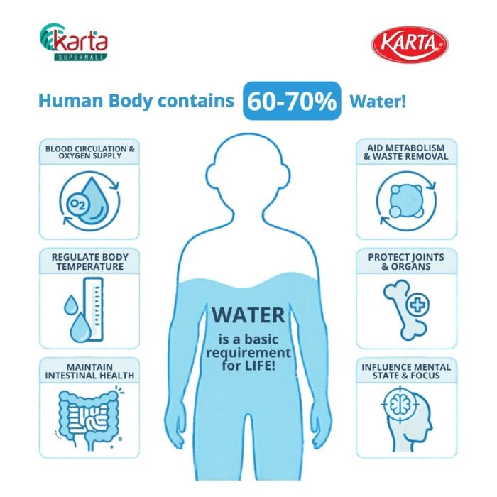 Karta Alir Natural Mineral Water 600ml x 12 Units (Bundle)