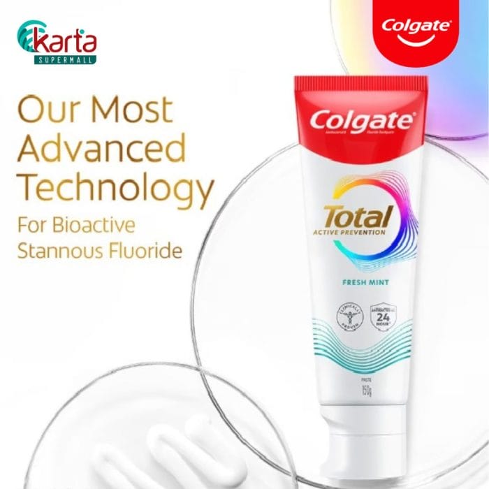 Colgate Total Fresh Mint Toothpaste 150g Twin Pack