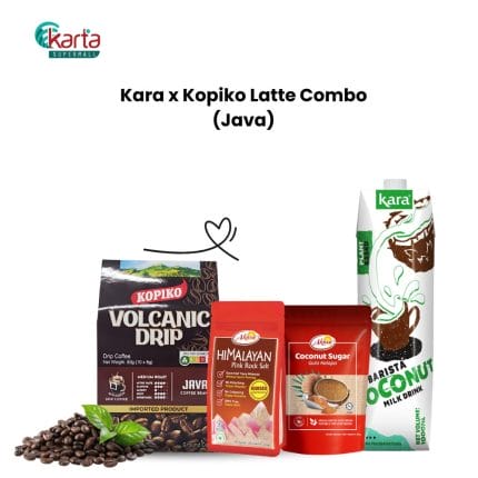 Kara x Kopiko Latte Combo (Volcanic Drip Coffee-Java)