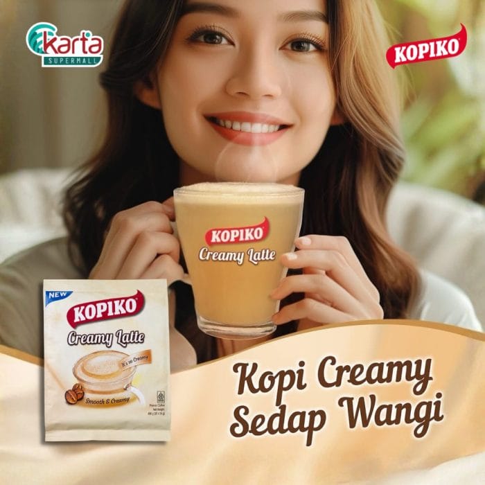 KOPIKO CREAMY LATTE 480g (20 x 24g)
